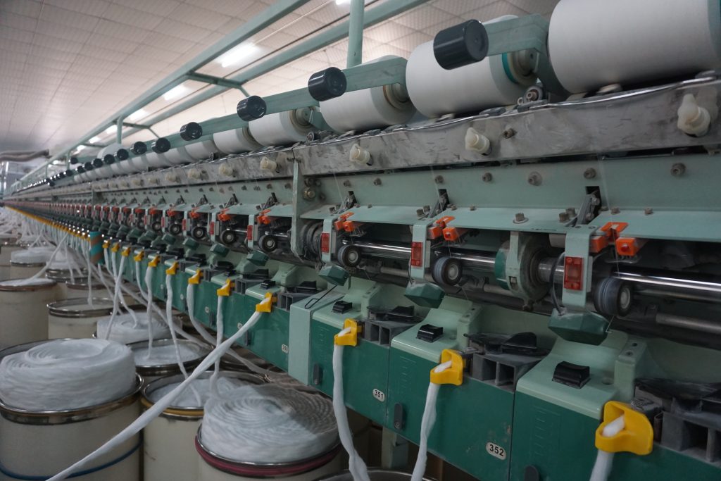 What is 100% Polyester Spun Yarn?